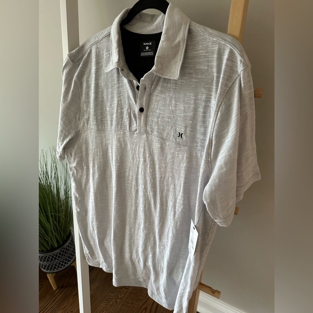 Hurley Men’s XL Polo, Brand New!
